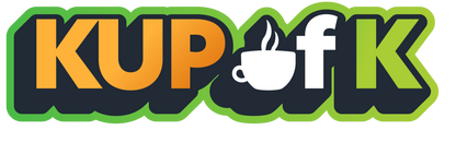 KupofK Coffee Gift Card featuring the KupofK Coffee logo, perfect for coffee lovers to enjoy their favorite brews.