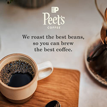 KupofK Coffee Peet's Major Dickason's Blend K-Cups for Keurig, 22-count, rich and bold roasted coffee capsules