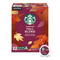 KupofK Coffee Starbucks Fall Blend K-cups, 22 count, with autumn-themed packaging and coffee pods for Keurig brewers