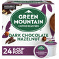 Green Mountain Dark Chocolate Hazelnut coffee pods by KupofK Coffee, featuring rich dark chocolate and hazelnut flavor.