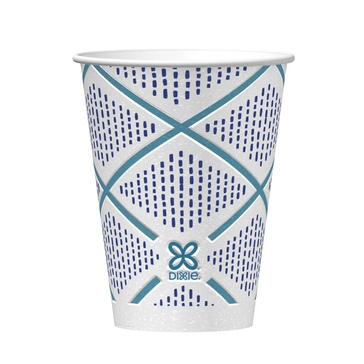 Set of 160 Dixie To Go 12 oz insulated paper coffee cups by KupofK Coffee, disposable beverage cups for hot drinks.