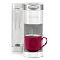 Black KupofK Coffee Keurig K-Supreme coffee maker with Multistream Technology, single-serve K-Cup pod brewing system.