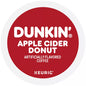 KupofK Coffee Dunkin Apple Cider Donut flavored K-cups for coffee makers, 10 count, rich apple and cinnamon aroma.
