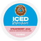 KupofK Coffee The Original Donut Shop Iced Refreshers Strawberry Acai flavored coffee drinks in a 10-count pack.