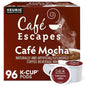 KupofK Coffee Cafe Escapes Cafe Mocha Keurig K-cups, 24-count coffee pods with rich mocha flavor for Keurig brewers