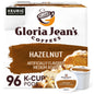 KupofK Coffee Gloria Jean's Hazelnut K-cups for Keurig, aromatic coffee pods with hazelnut flavor, 24-count.