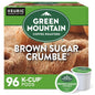 Green Mountain Brown Sugar Crumble K-cups by KupofK Coffee, single-serve coffee pods with brown sugar flavor for Keurig brewers.