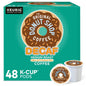 KupofK Coffee The Original Donut Shop Decaf K-cups for coffee makers, 24-count, featuring rich decaffeinated coffee in individual pods.