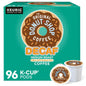 Decaf coffee K-cups from KupofK Coffee featuring The Original Donut Shop branding, suitable for Keurig brewing.