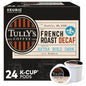 KupofK Coffee French Roast Decaf K-cups, coffee pods with rich, bold flavor for Keurig brewers.
