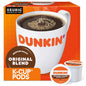 KupofK Coffee Dunkin Original Blend Medium Roast K-Cup Coffee Pods, 44-count box, single serve coffee for Keurig brewers.