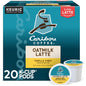 KupofK Coffee Caribou Vanilla Vibes Oatmilk Latte K-cups, coffee pods with vanilla flavor and oatmilk for Keurig brewers