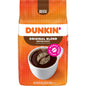 KupofK Coffee Dunkin Original Blend medium roast whole bean coffee in a clear bag with beans visible inside.
