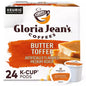 KupofK Coffee Gloria Jeans Butter Toffee K-Cups for coffee machine, featuring rich butter toffee flavor in individual pods.
