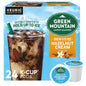 Green Mountain Brew Over Ice Hazelnut Cream coffee K-cups by KupofK Coffee, ready for brewing and enjoying a flavorful iced coffee.