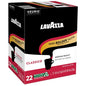 Lavazza Classico Coffee K-cups by KupofK Coffee, single-serve coffee pods for Keurig machines, with rich Italian espresso flavor.