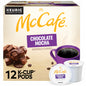 KupofK Coffee McCafe Mocha Coffee K-cups for Keurig brewers with rich chocolate mocha flavor, single-serve coffee cups.