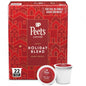 KupofK Coffee Holiday Blend K-cups featuring Peet's Coffee, perfect for festive coffee moments with rich aroma and flavor.