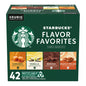 KupofK Coffee Starbucks Flavor Favorites Keurig K-Cup coffee pods variety pack with 42 single-serve coffee pods.
