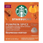 Starbucks Pumpkin Spice Nespresso Vertuo coffee pods from KupofK Coffee, featuring autumn-inspired pumpkin spice flavor.