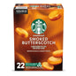 KupofK Coffee Starbucks Smoked Butterscotch K-cups for Keurig, featuring rich coffee with smoky butterscotch flavor.