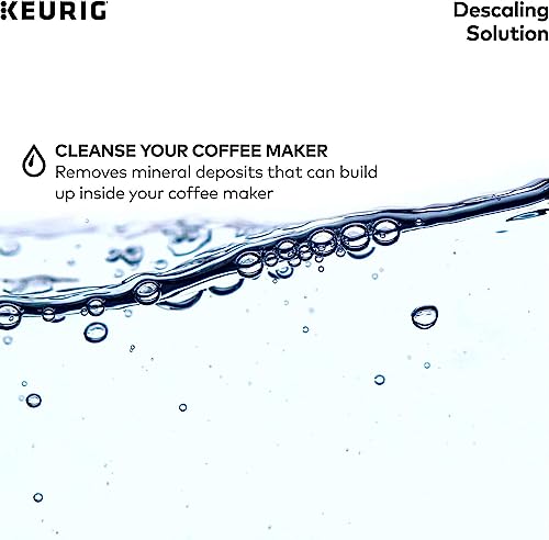 KupofK Coffee Keurig descaling solution bottle for cleaning coffee machines, with label and cap visible in the image.
