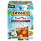 KupofK Coffee Twinings Iced Tea Unsweetened Black Tea K‑cups, convenient tea pods for refreshing cold black tea.