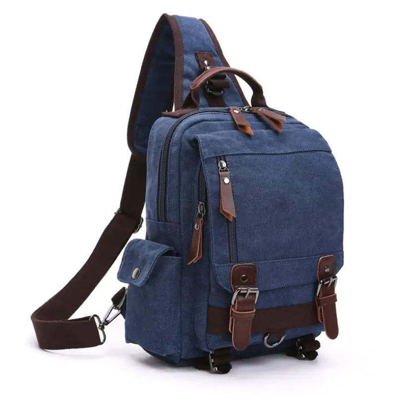 Casual Canvas Backpack for Outdoor Travel