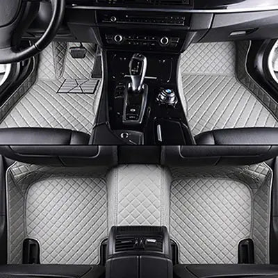 Diamond Pattern Wear-Resistant Car Floor Mat