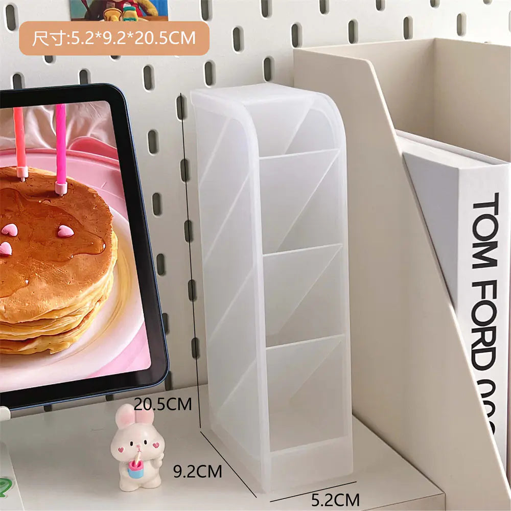 Korean Cute Desktop Storage Organizer with Four Slots