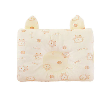 Adjustable Baby Head Shaping Pillow with Cartoon Design
