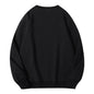 Women’s autumn cotton O-neck sweatshirt hoodie from LadyShow featuring a loose, casual fit and solid color design.