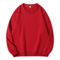 Light brown women's autumn cotton O-neck sweatshirt with a loose fit, hooded casual pullover, solid color, LadyShow.Store.