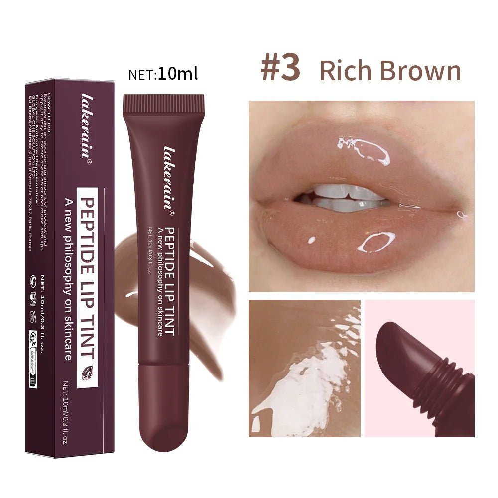 Lakerain Lip Moisturizing Glaze Balm 2 IN 1 Lip Gloss Lasting Moisturizer Makeup Mirror Mild Repair Skin Cream Glazing Lipgloss - BACKUPMYFILESNOW.COM®