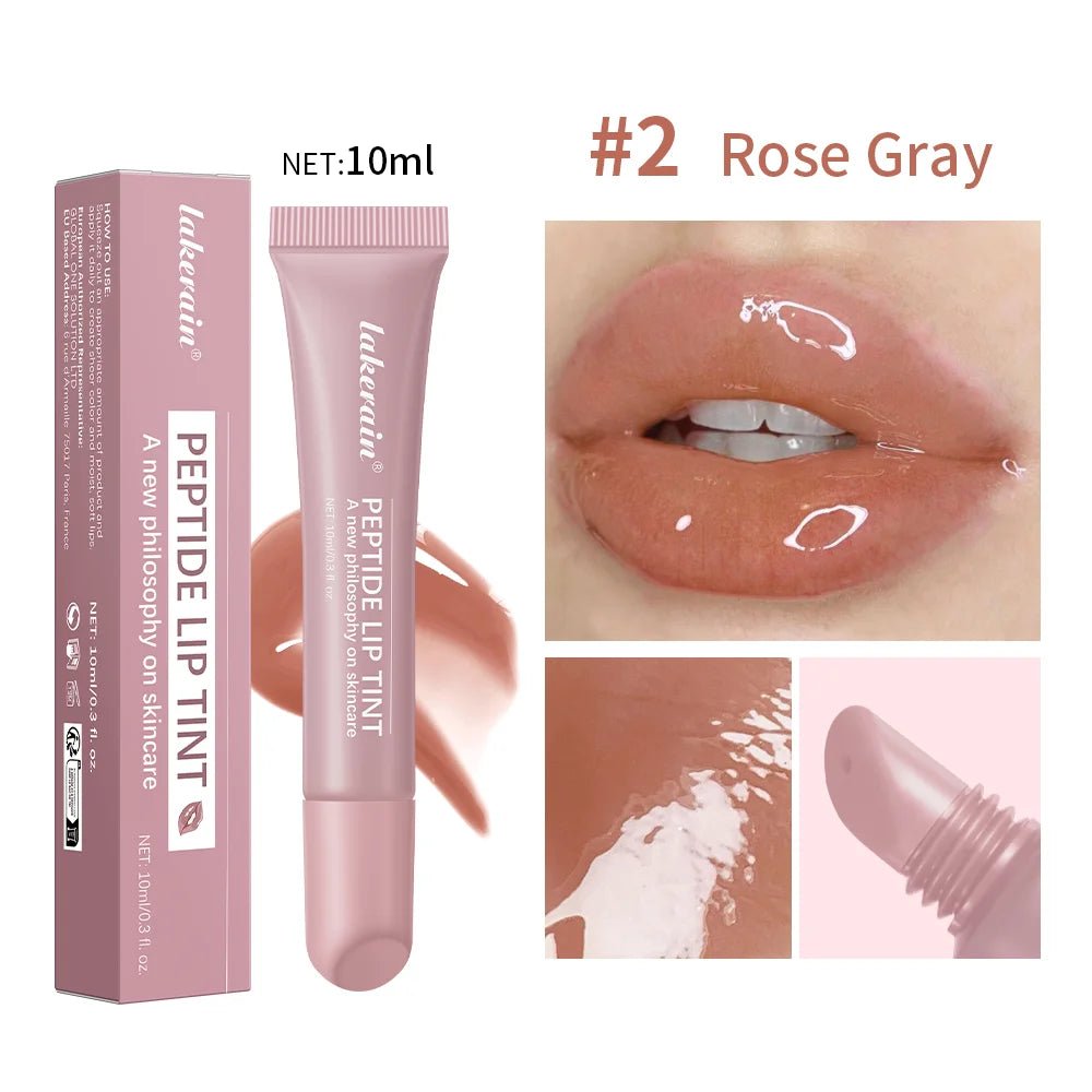 Lakerain Lip Moisturizing Glaze Balm 2 IN 1 Lip Gloss Lasting Moisturizer Makeup Mirror Mild Repair Skin Cream Glazing Lipgloss - BACKUPMYFILESNOW.COM®