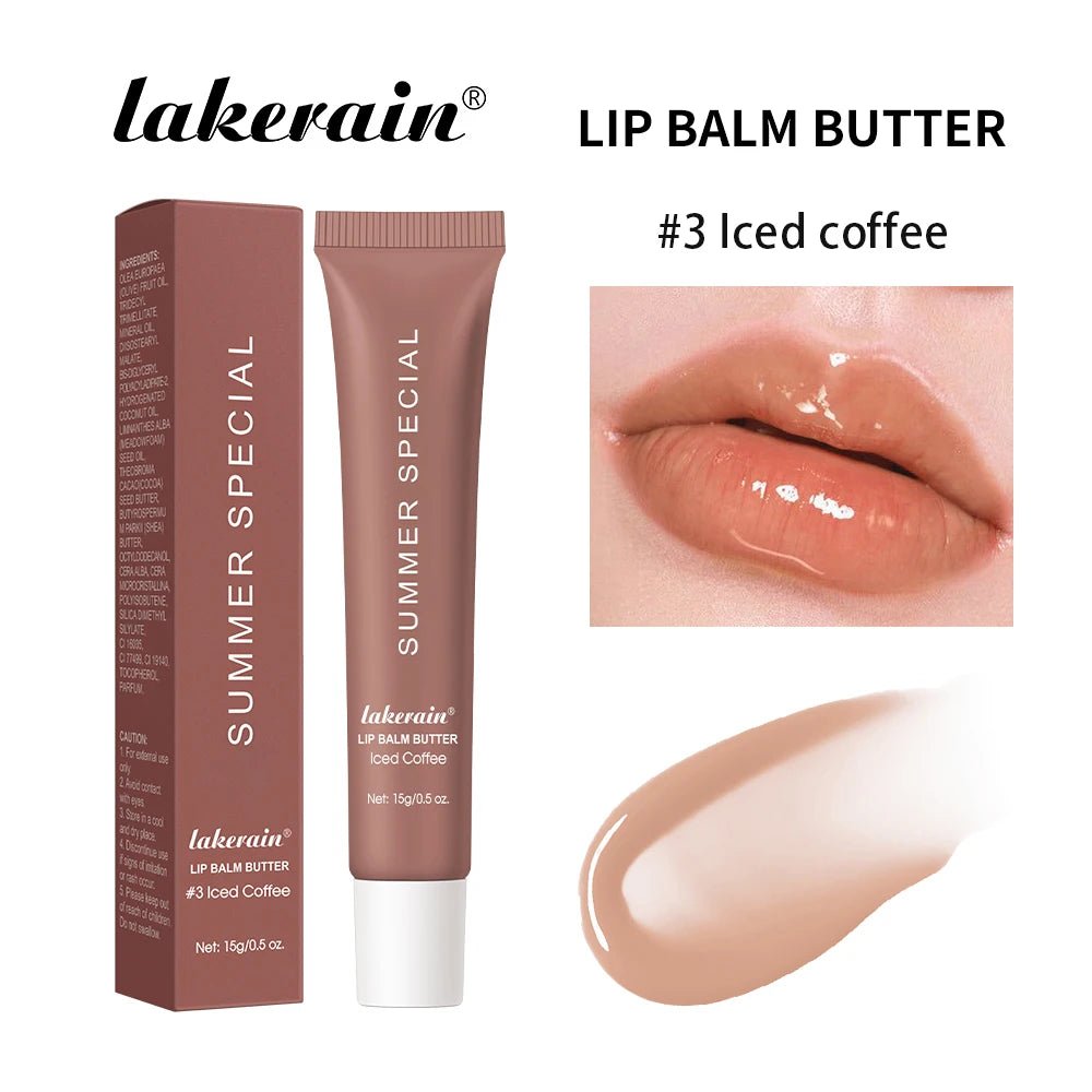 Lakerain Lip Moisturizing Glaze Balm 2 IN 1 Lip Gloss Lasting Moisturizer Makeup Mirror Mild Repair Skin Cream Glazing Lipgloss - BACKUPMYFILESNOW.COM®