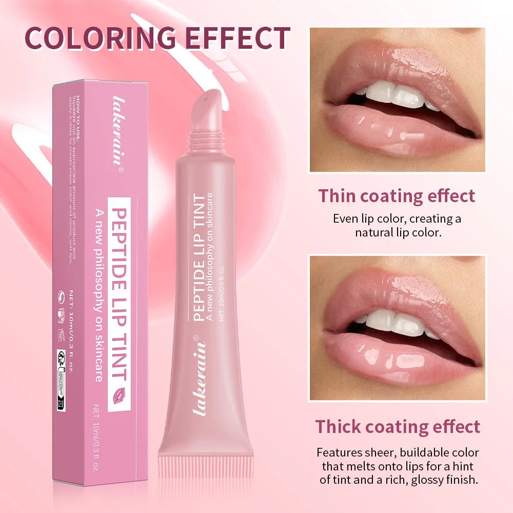 Lakerain Lip Moisturizing Glaze Balm 2 IN 1 Lip Gloss Lasting Moisturizer Makeup Mirror Mild Repair Skin Cream Glazing Lipgloss - BACKUPMYFILESNOW.COM®
