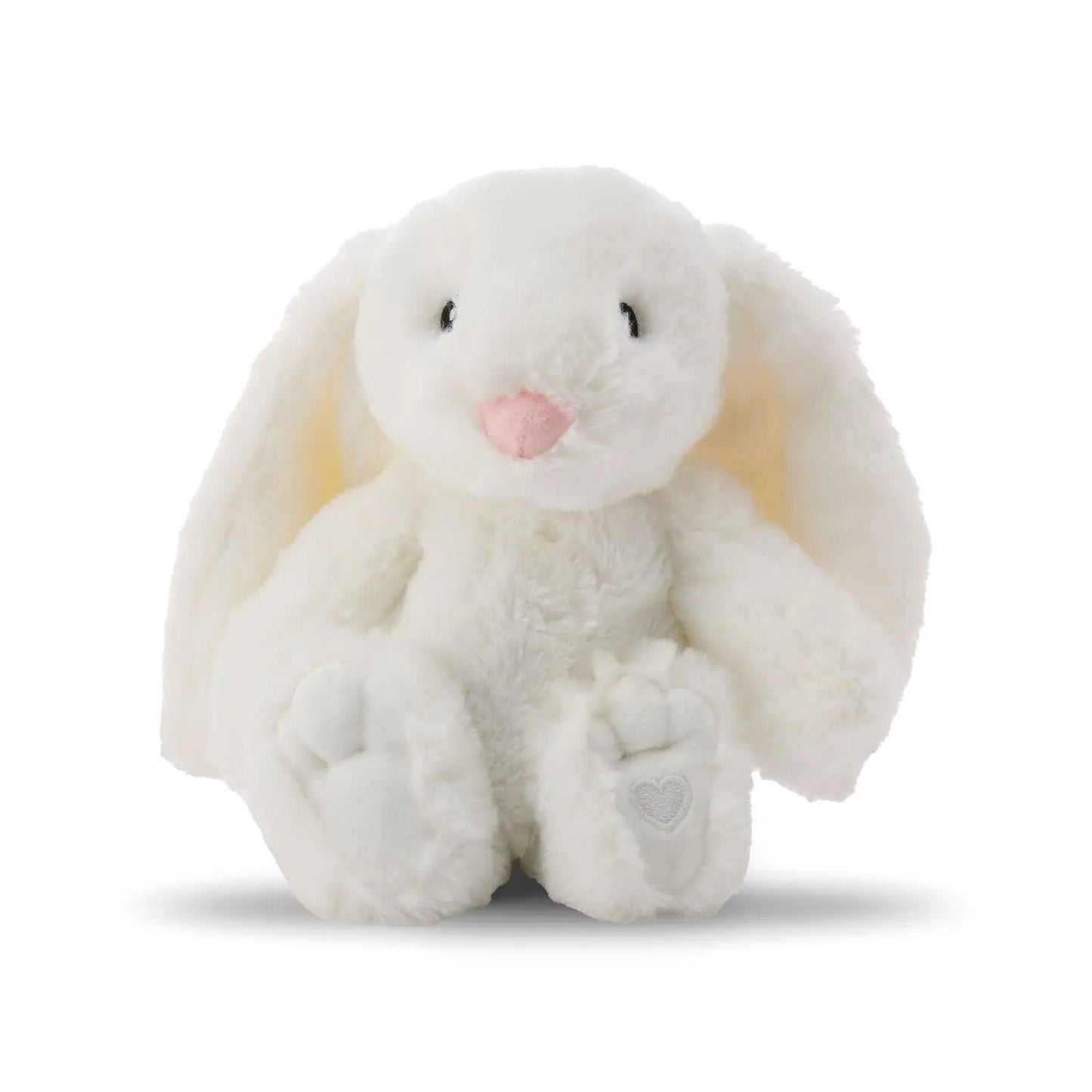 Lavender Life Company Xander Bunny lavender stuffed weighted plush in mocha color, calming plush bunny for relaxation and comfort.
