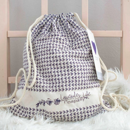 Lavender Life Company Xander Bunny lavender stuffed weighted plush with soft mocha fur and calming lavender scent.