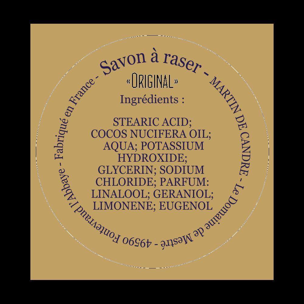 Martin de Candre Le Beurrier Limited Edition La Rochere shaving soap in a 60g container, featuring classic design and rich lather.