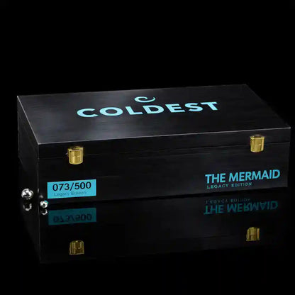 Coldest Legacy 002 The Mermaid, vibrant collectible figure with detailed mermaid design and colorful fins.