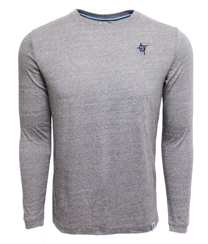 White Water Life Oasis LS Tee, men's long sleeve shirt in blended fabric, featuring a casual fit and stylish design.