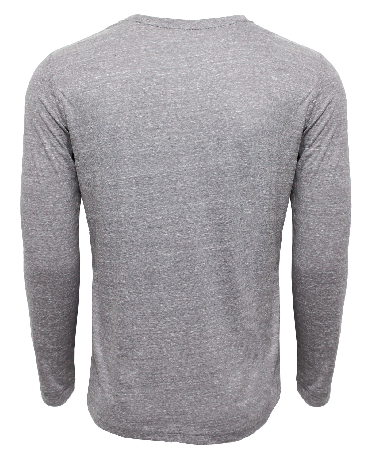 White Water Life Oasis LS Tee with long sleeves in blended gray fabric, casual style for outdoor and everyday wear.
