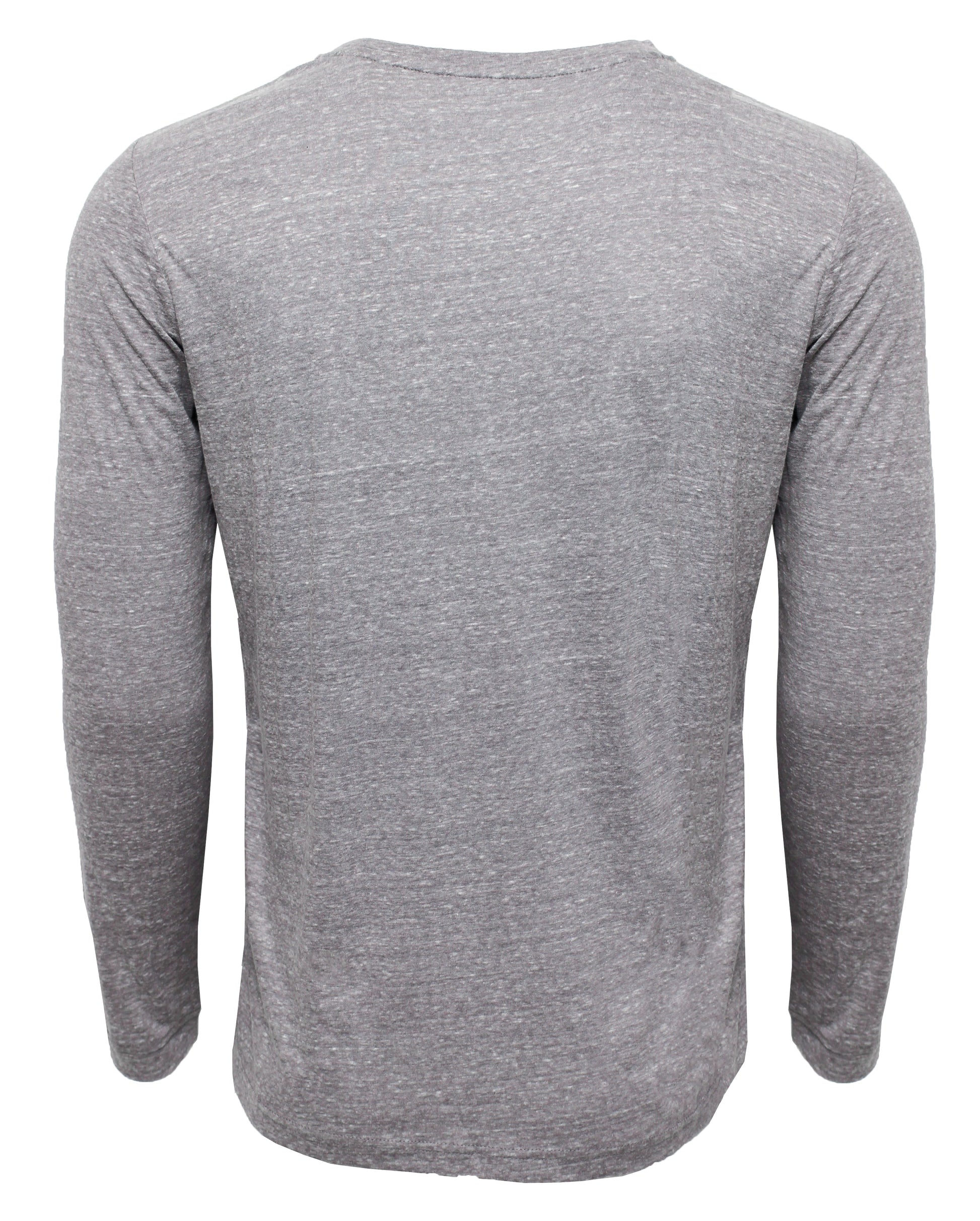 White Water Life Oasis LS Tee with long sleeves in blended gray fabric, casual and comfortable for everyday wear.