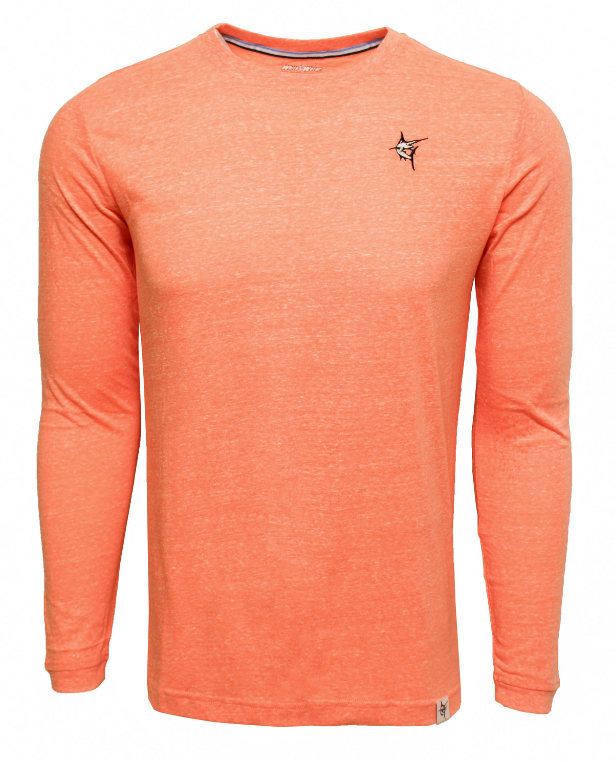 White Water Life Oasis LS Tee with long sleeves, lightweight fabric, white color, suitable for outdoor activities