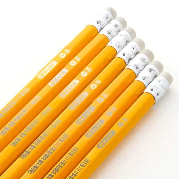 Yellow Pencil #2 Premium Pre-Sharpened (12/Pack)