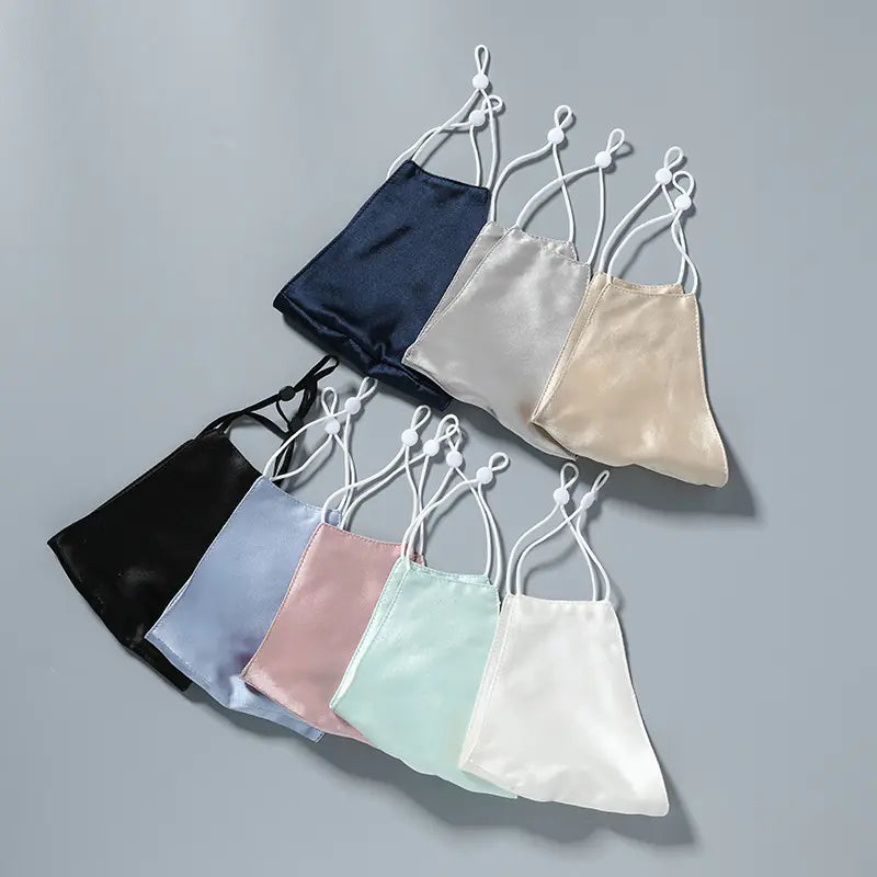 Breathable Silk Mask for Sun Protection and Dust Defense