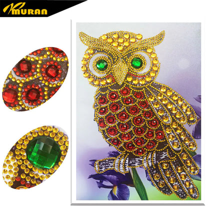 Unique Owl Diamond Painting Kit