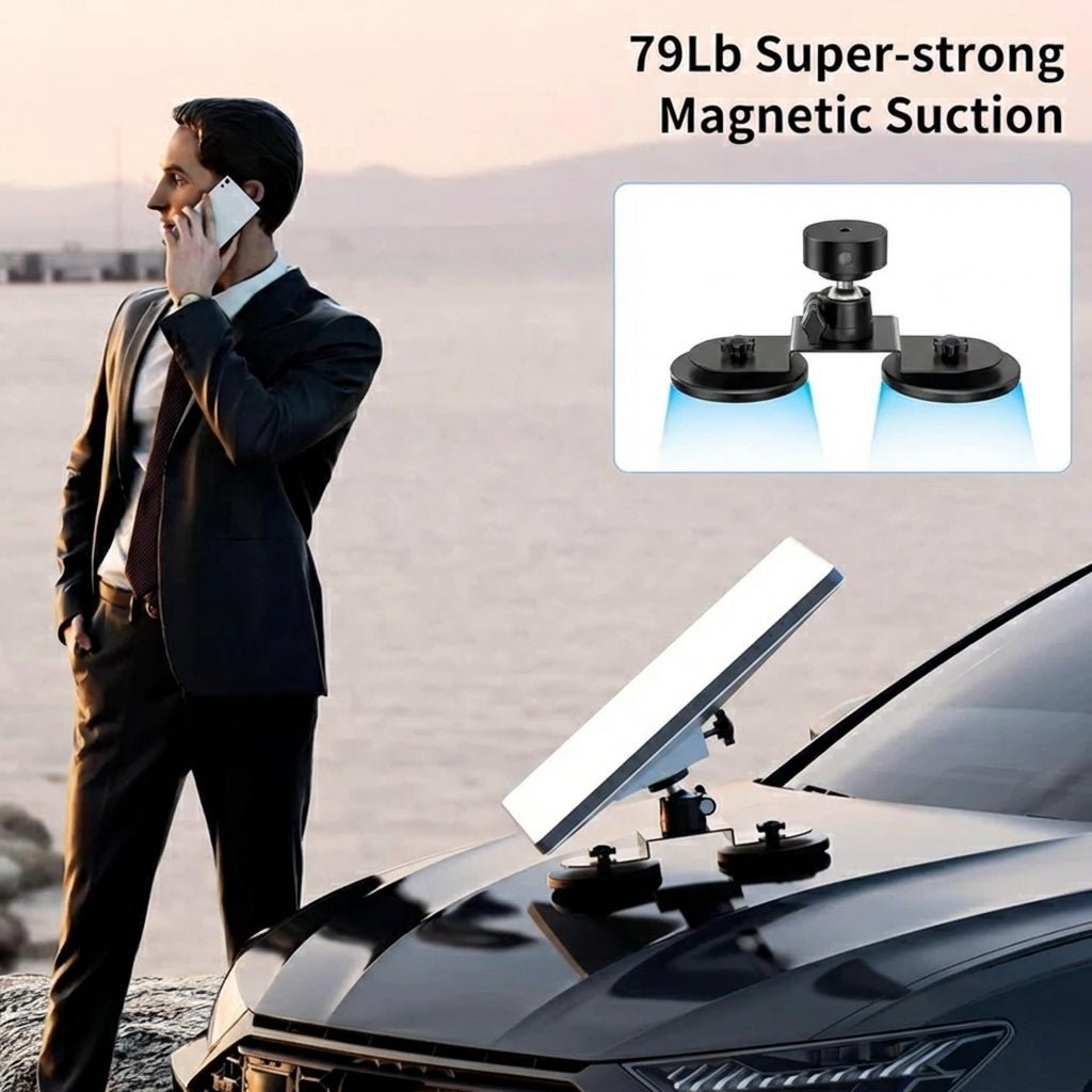 Magnetic Adjustable Mount for Starlink Mini - BACKUPMYFILESNOW.COM®
