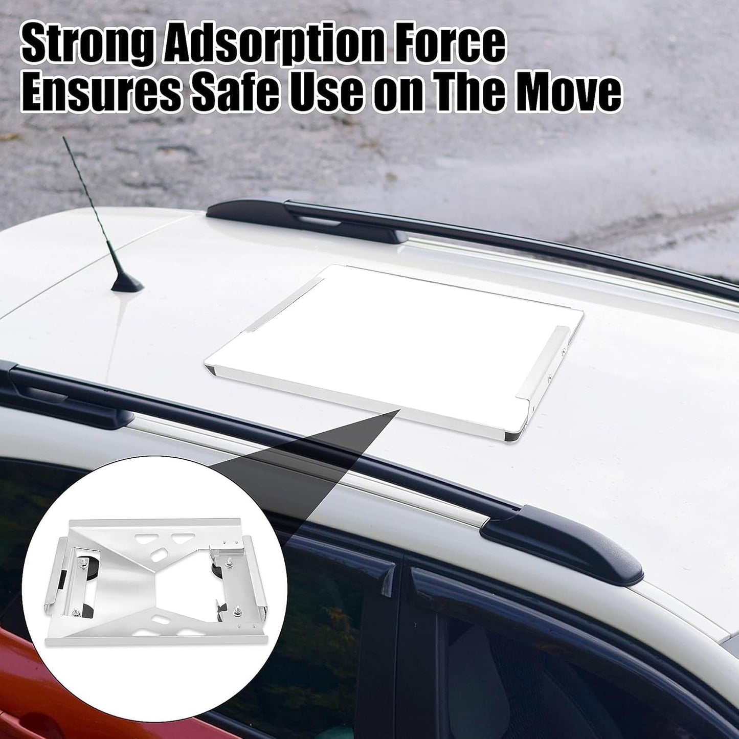 Magnetic Quick-Release Starlink Mini Car Mount for Roofs - BACKUPMYFILESNOW.COM®
